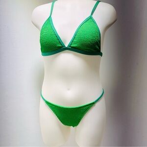 Shein green bikini